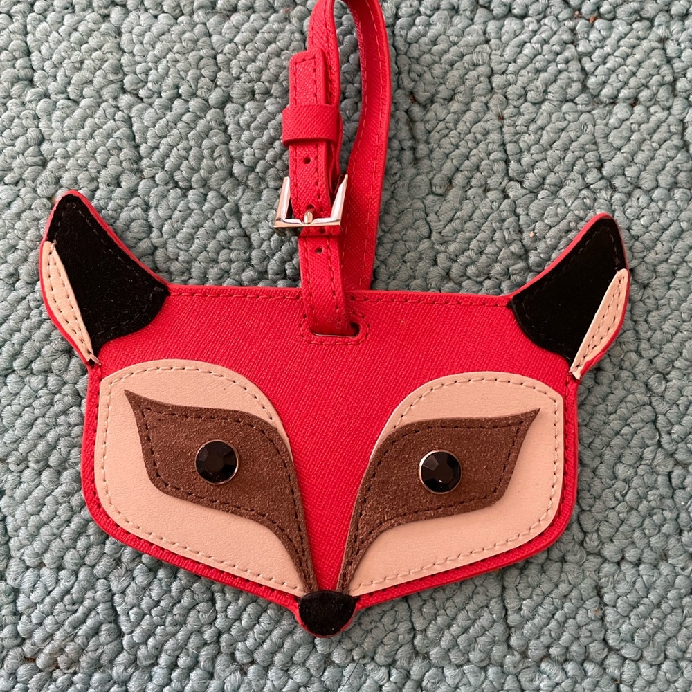 kate spade Fox Luggage Tag